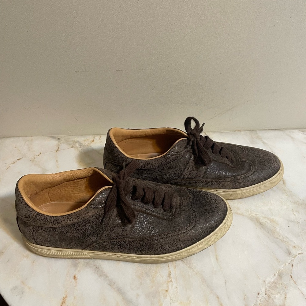 Hermes Brown Sneakers - Picture 2 of 9